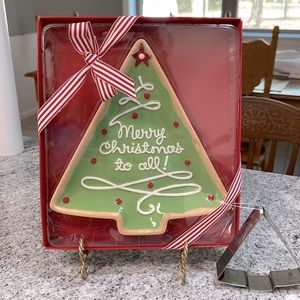 Hallmark Christmas Plate & Cookie Cutter